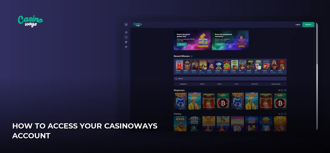 Casinoways website screenshot