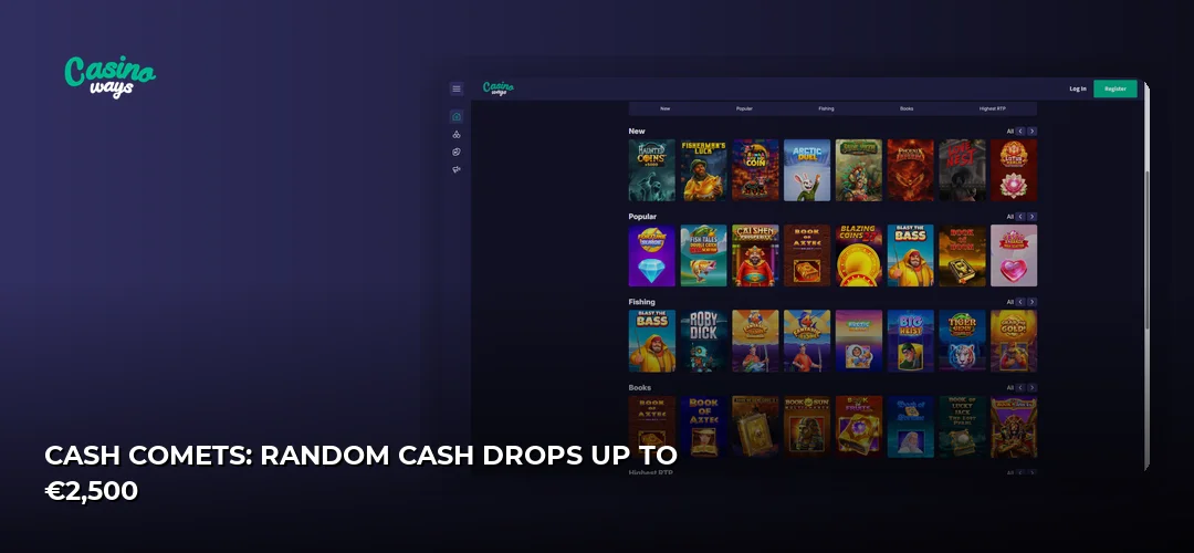 Casinoways website screenshot