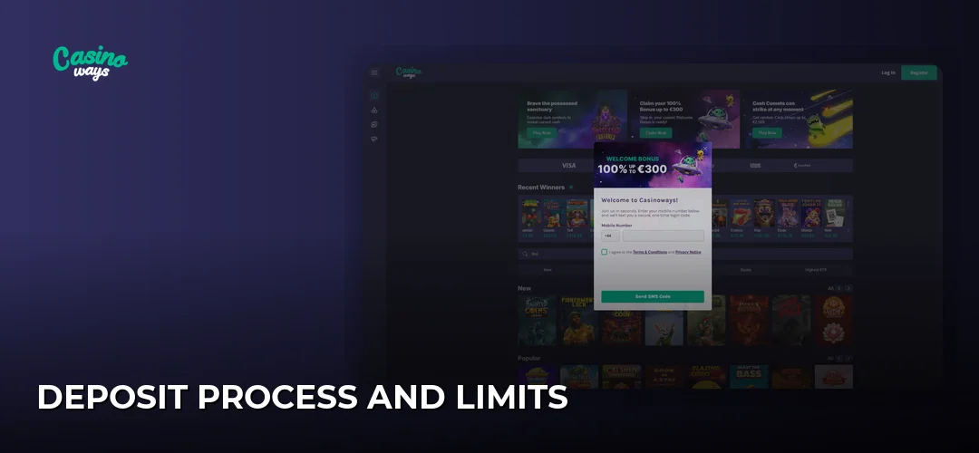 Casinoways website screenshot