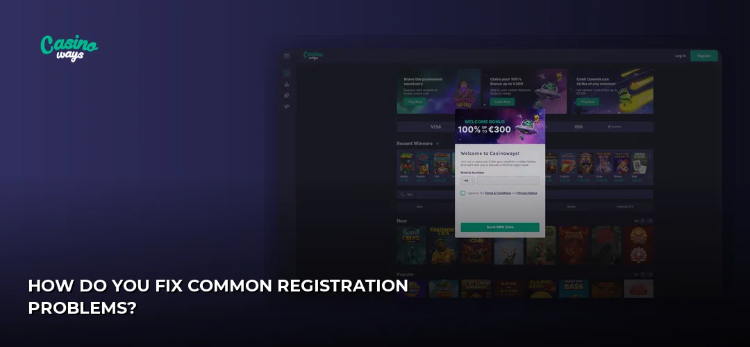 Casinoways website screenshot