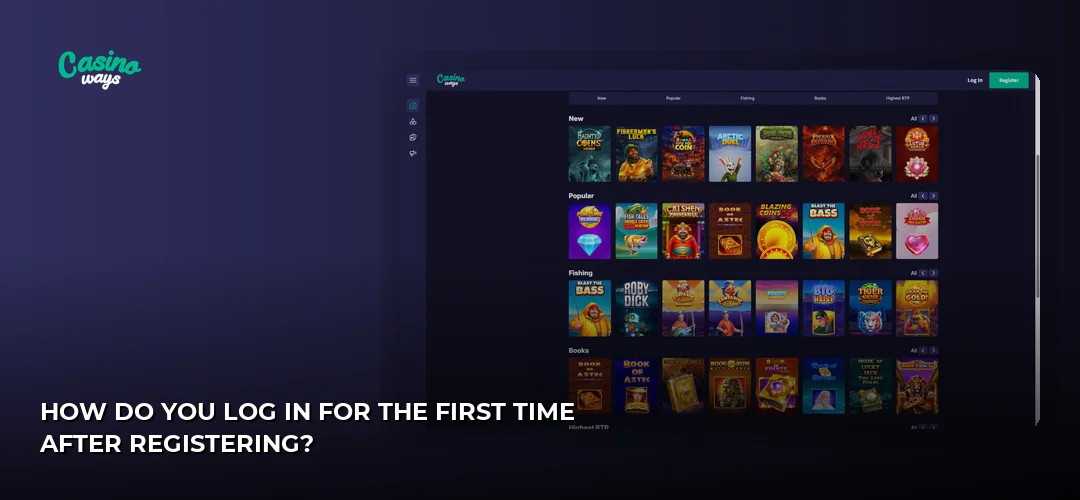 Casinoways website screenshot
