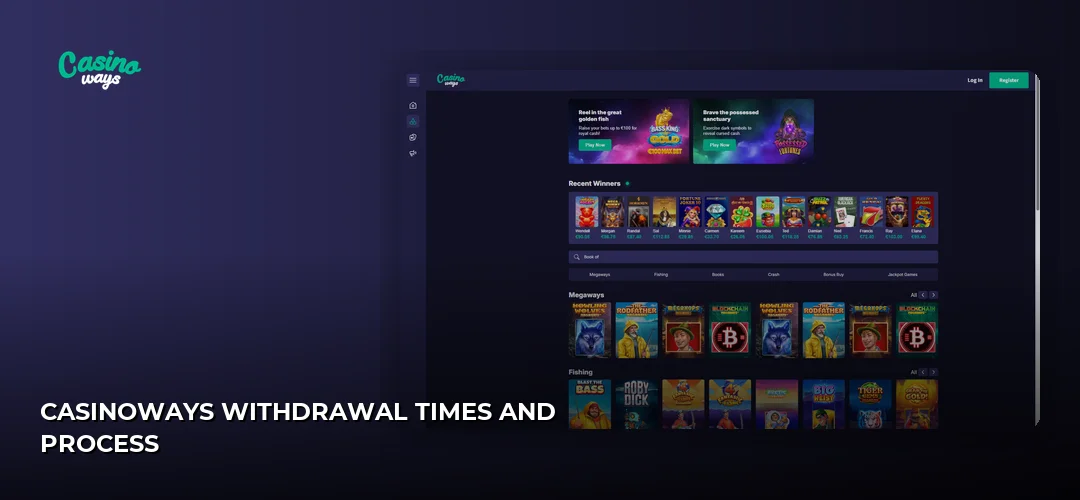 Casinoways website screenshot